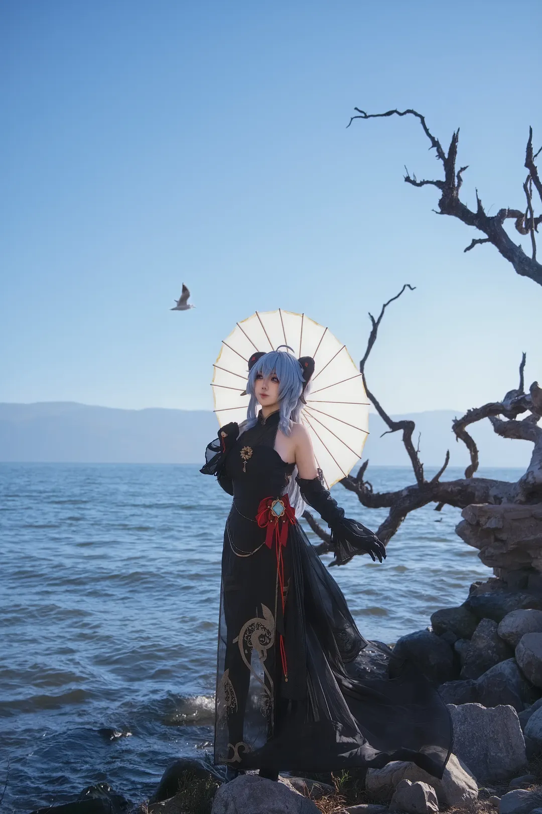 原神, 甘雨 コスプレ, コスプレ写真, アウトドア撮影, 大理旅行撮影 - 5枚目