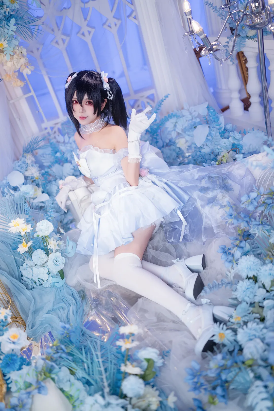 二次元摄影, 双马尾, 偶像装扮, 矢泽妮可cos, Love Live - 第5张