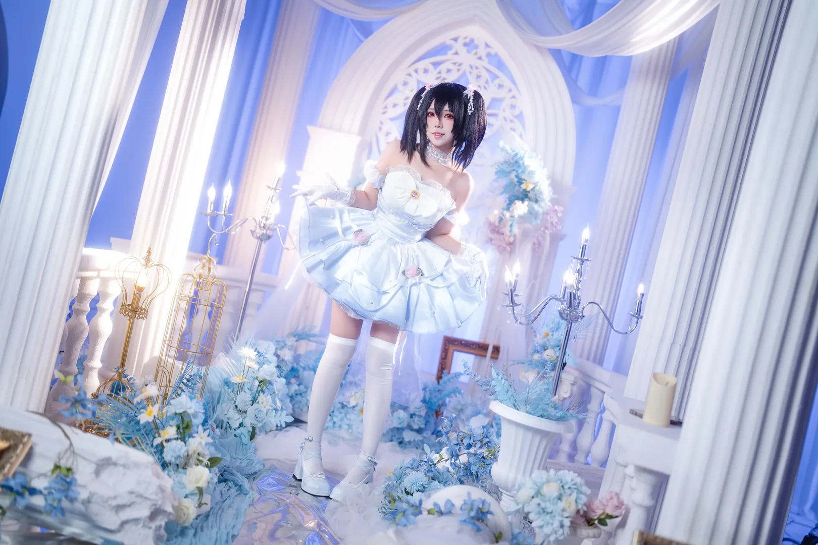 二次元摄影, 双马尾, 偶像装扮, 矢泽妮可cos, Love Live - 第6张