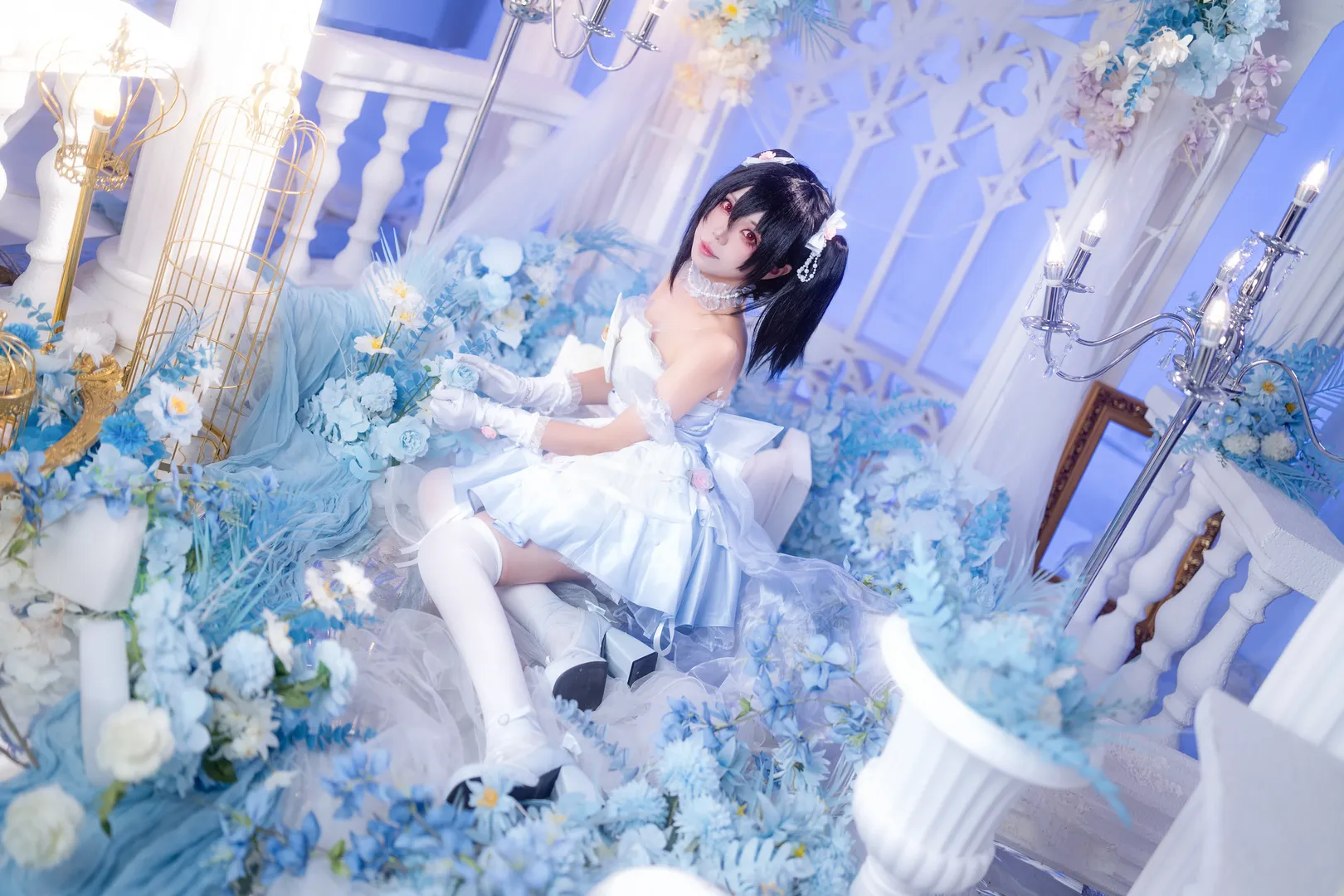 二次元摄影, 双马尾, 偶像装扮, 矢泽妮可cos, Love Live - 第7张