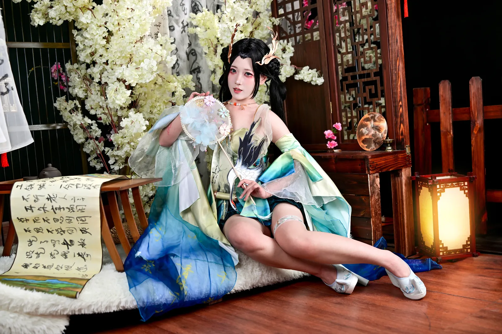 永劫无间, 蓝梦cos, 国风cosplay, 永劫无间手游, 仙侠古风摄影 - 第1张