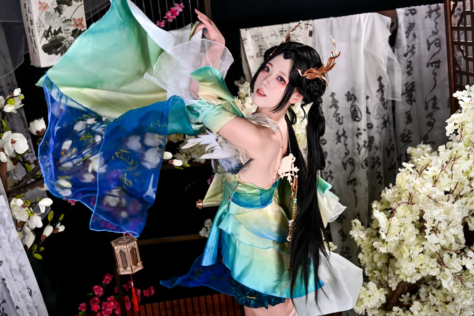 永劫无间, 蓝梦cos, 国风cosplay, 永劫无间手游, 仙侠古风摄影 - 第3张