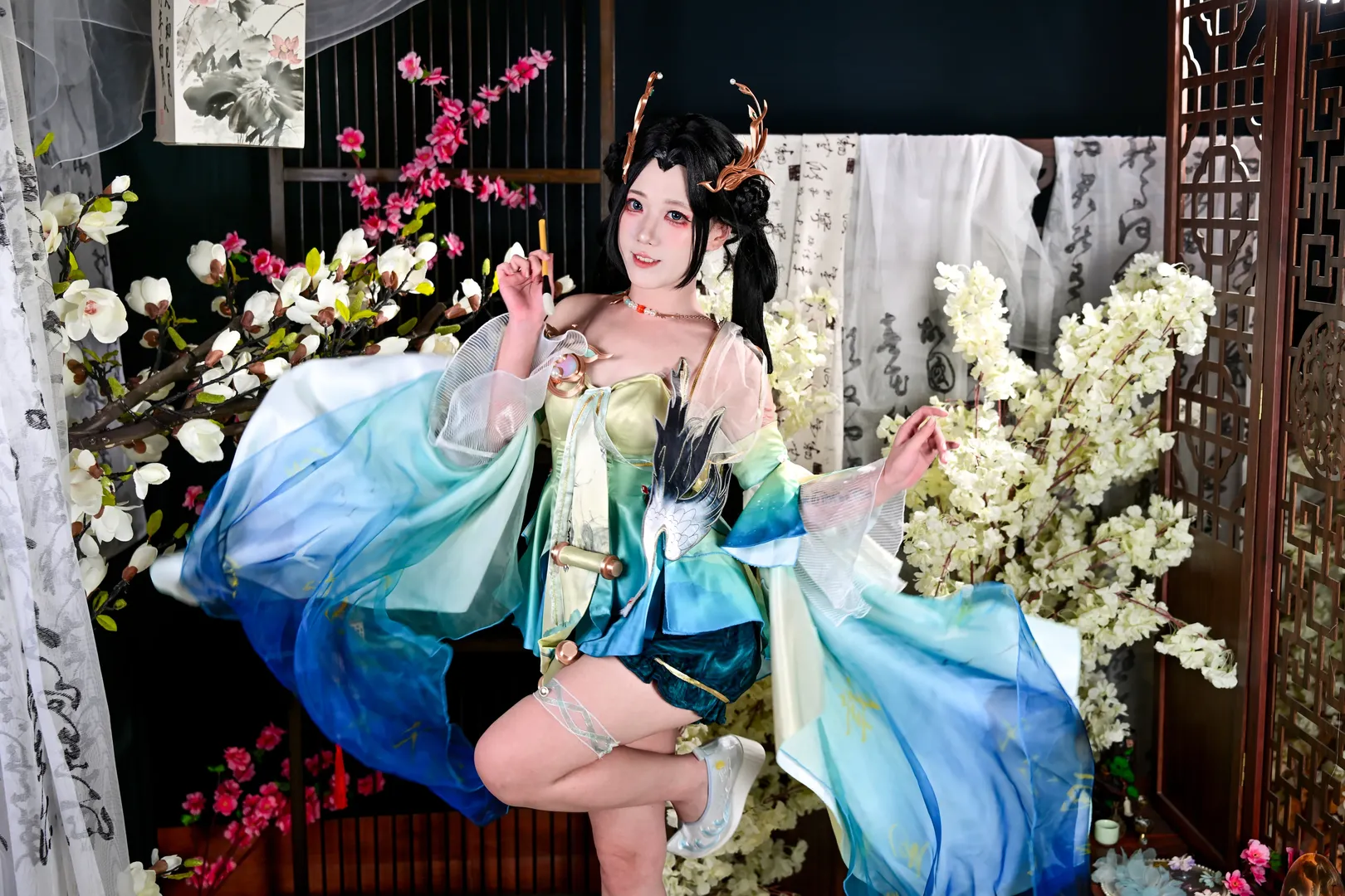 永劫无间, 蓝梦cos, 国风cosplay, 永劫无间手游, 仙侠古风摄影 - 第5张