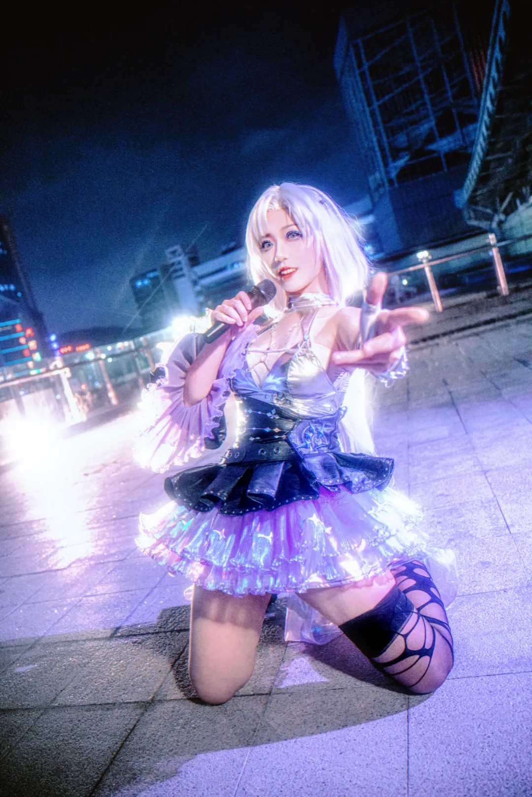 NARAKA: BLADEPOINT, ゲームキャラクター再現, 藍夢 コスプレ, コスプレ写真, 誕生日記念 - 8枚目