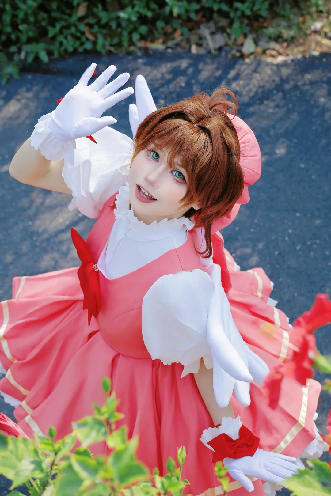 魔法少女, 木之本樱cos, 魔卡少女樱, 外景摄影, cosplay正片 - 第7张
