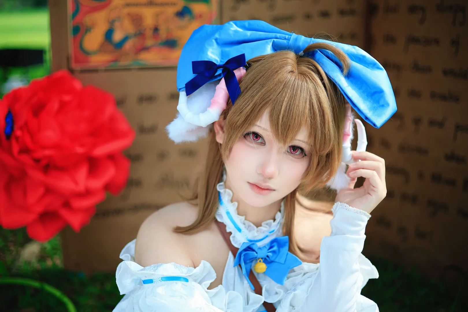 明日方舟, 户外cosplay, 艾雅法拉cos, 纯烬艾雅法拉, 童话风 - 第7张