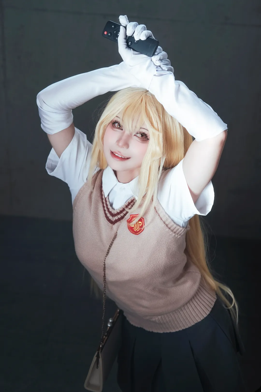 食蜂操祈cos, jk制服, cosplay摄影, 某科学的超电磁炮, 白色过膝袜 - 第14张