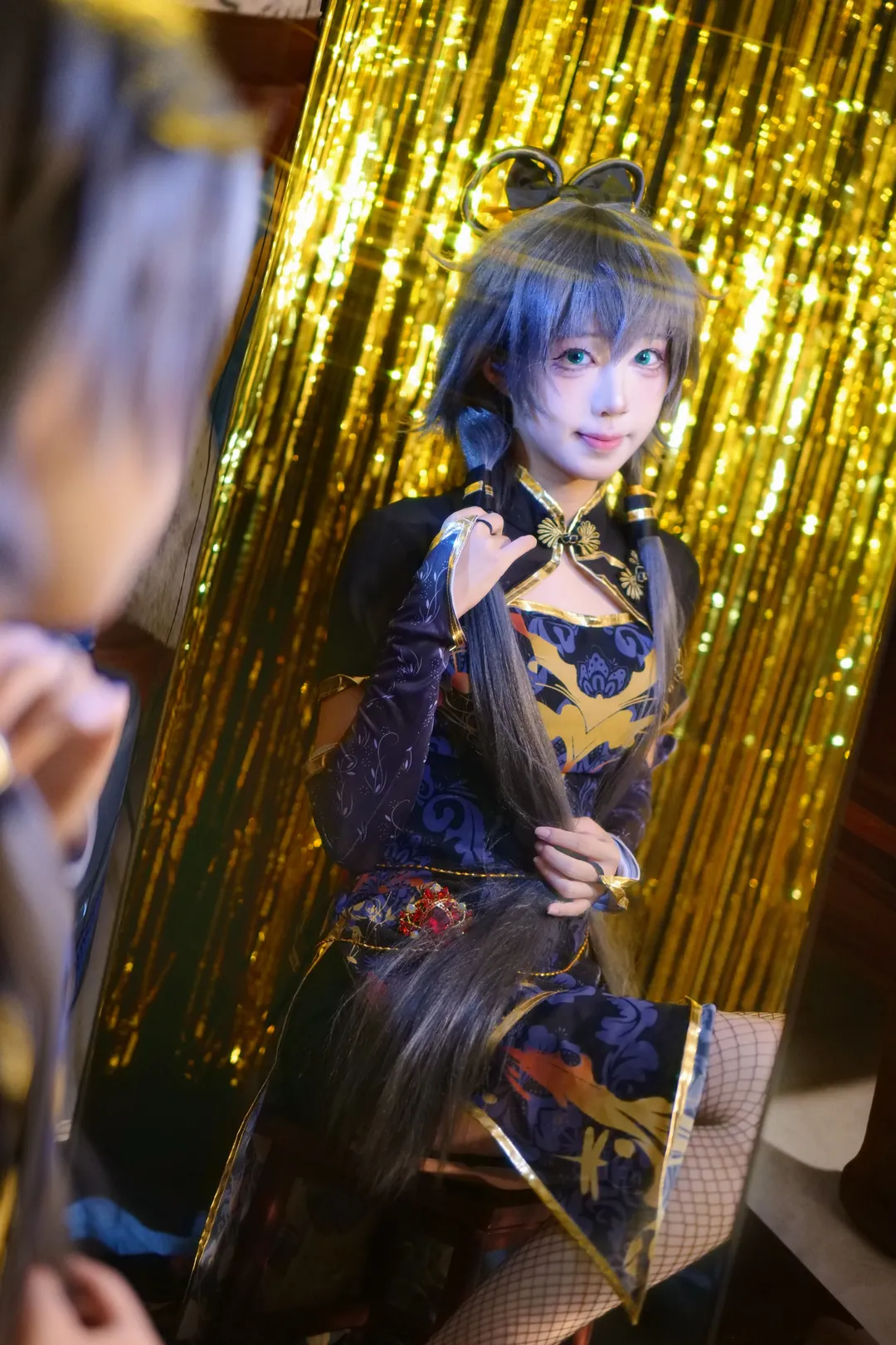 洛天依cos, Cosplay正片, 国风摄影, 中v, 金丝雀 - 第1张