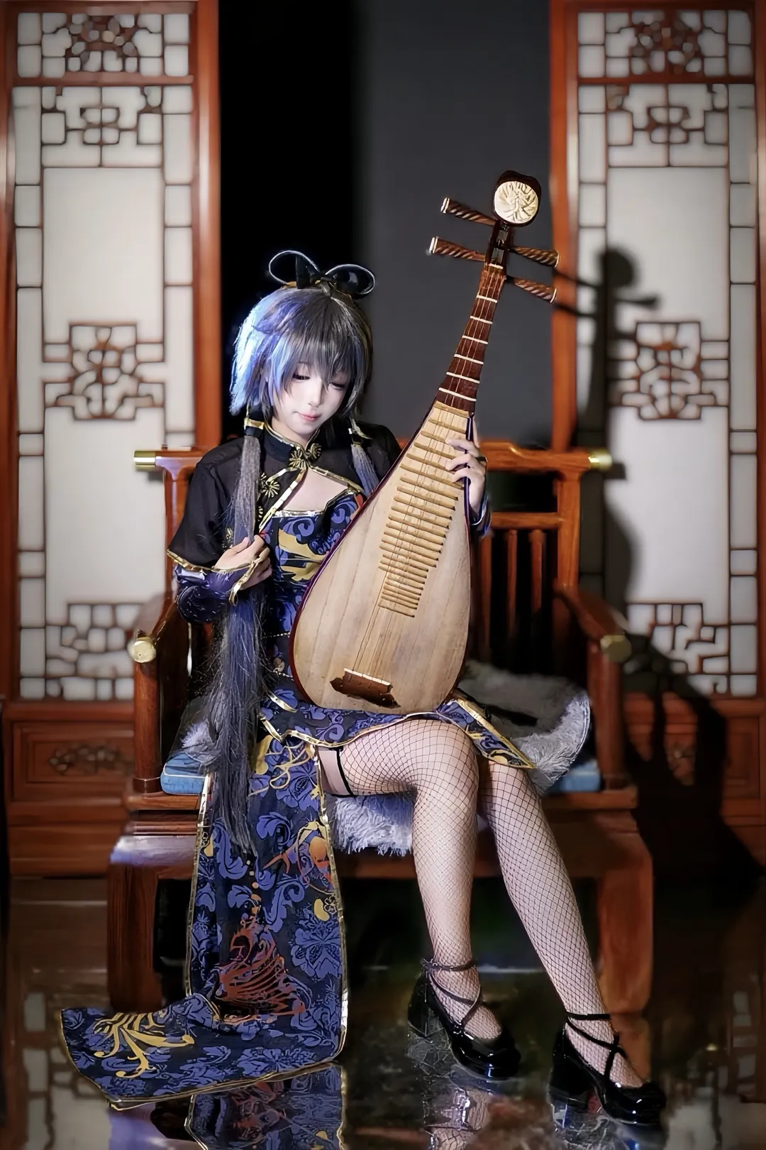 洛天依cos, Cosplay正片, 国风摄影, 中v, 金丝雀 - 第2张