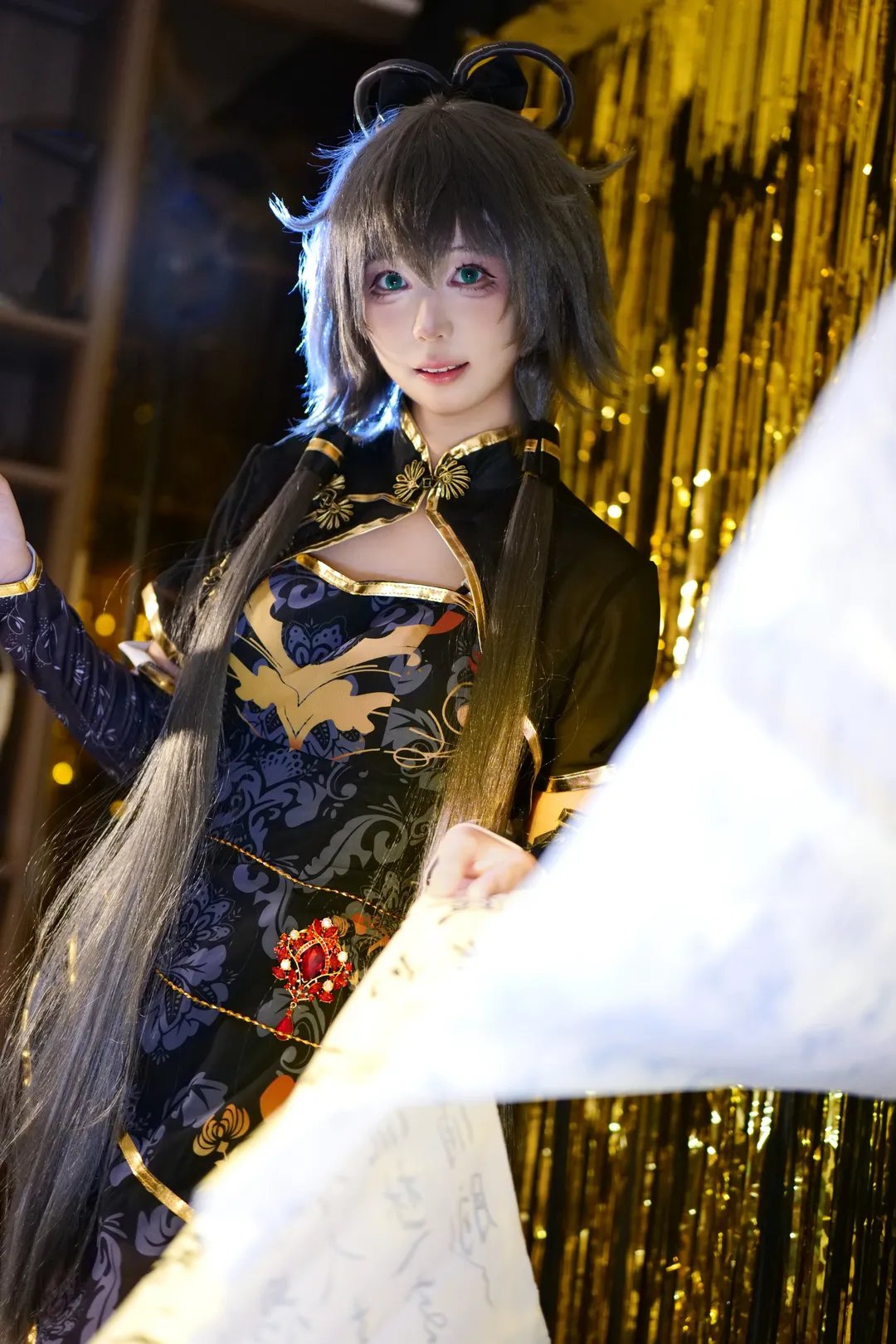 洛天依cos, Cosplay正片, 国风摄影, 中v, 金丝雀 - 第7张