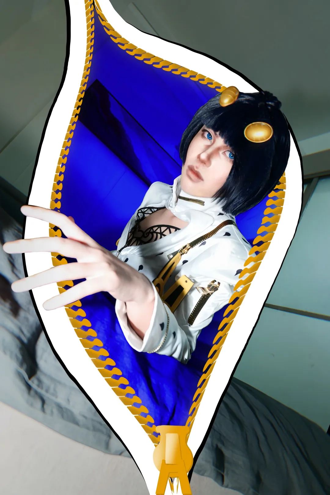 コスプレ撮影, ジョジョの奇妙な冒険, ブローノ・ブチャラティのコスプレ, 黄金の風コスプレ, スタンド使い - 8枚目