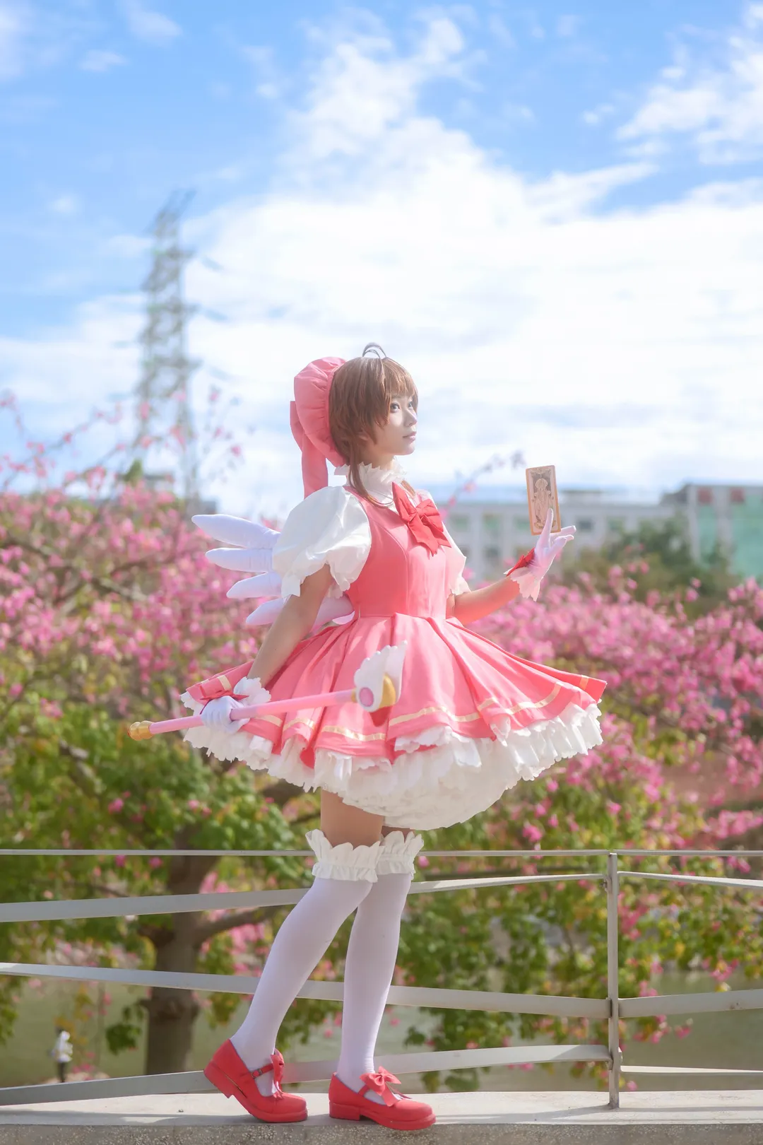 户外摄影, 木之本樱cos, 魔卡少女樱, 春日拍照, 东莞拍照 - 第1张