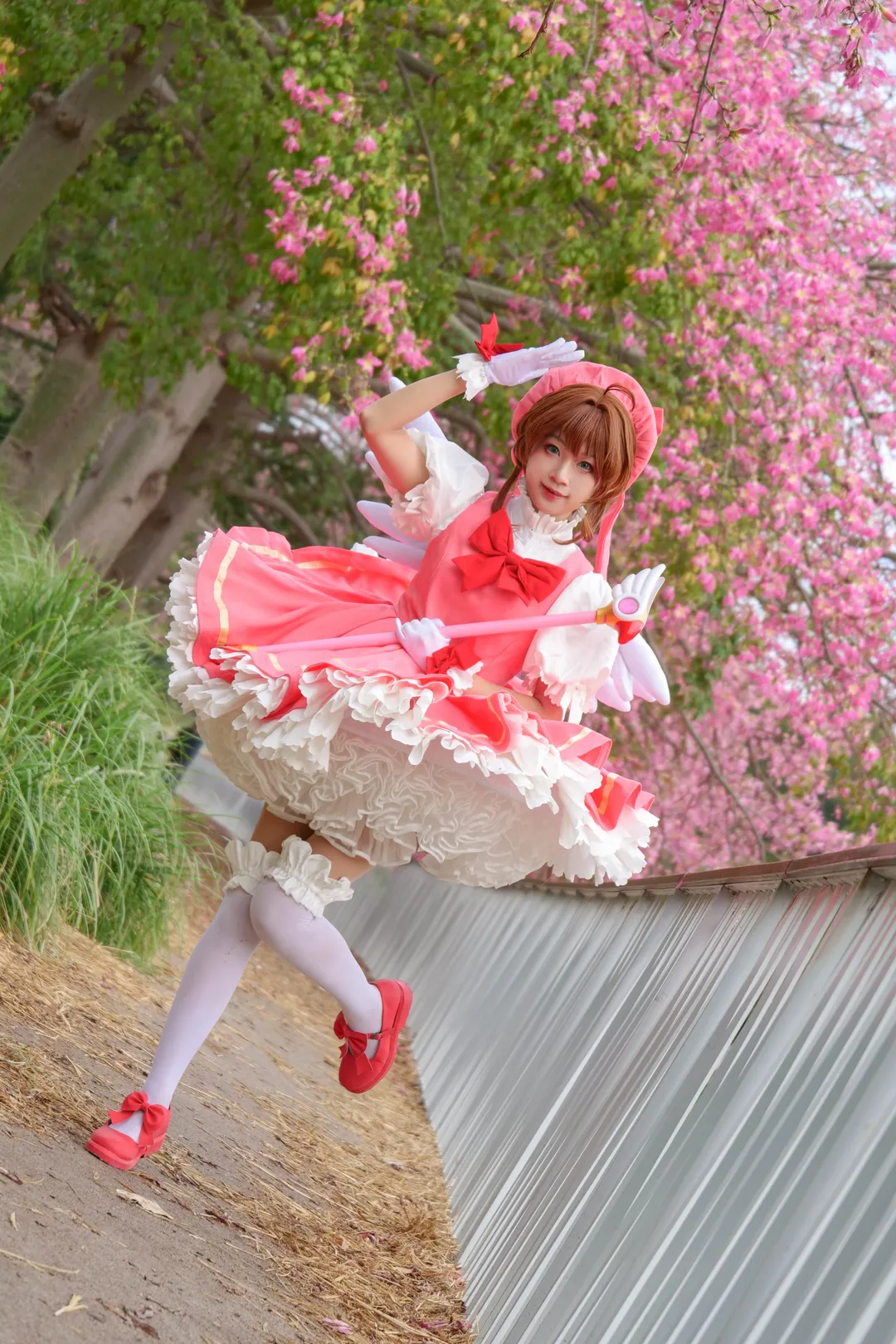 户外摄影, 木之本樱cos, 魔卡少女樱, 春日拍照, 东莞拍照 - 第10张