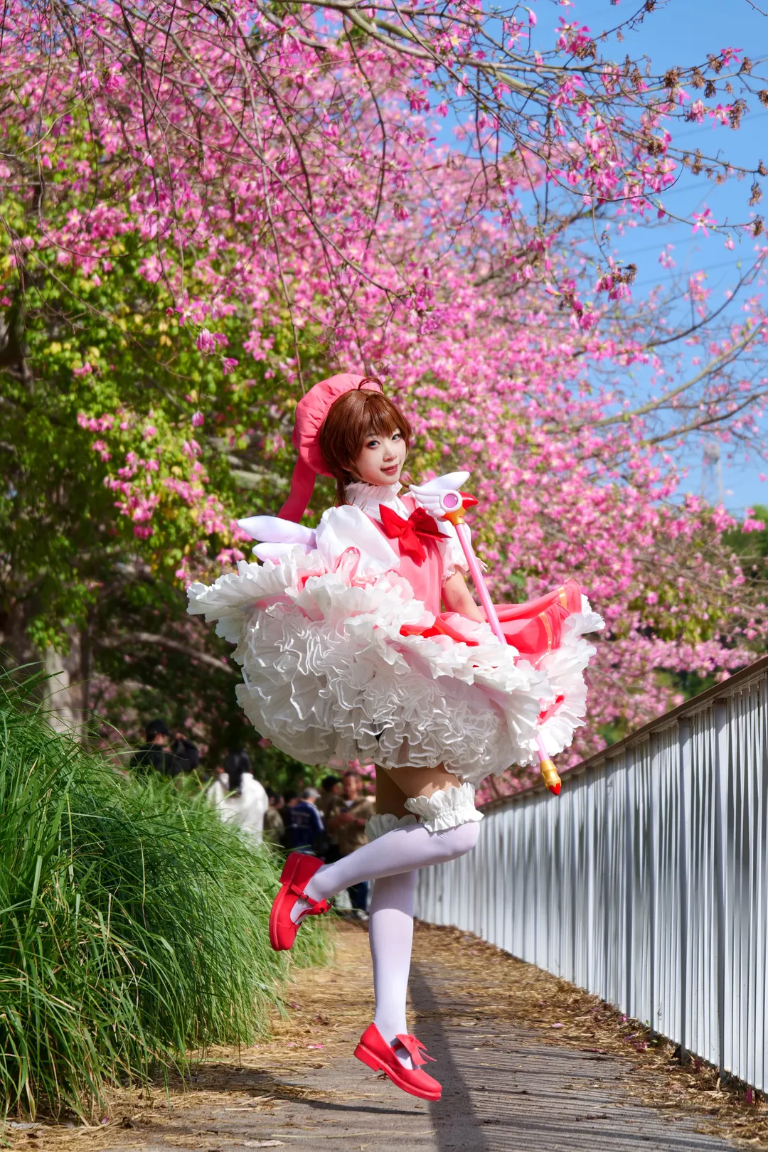 户外摄影, 木之本樱cos, 魔卡少女樱, 春日拍照, 东莞拍照 - 第6张