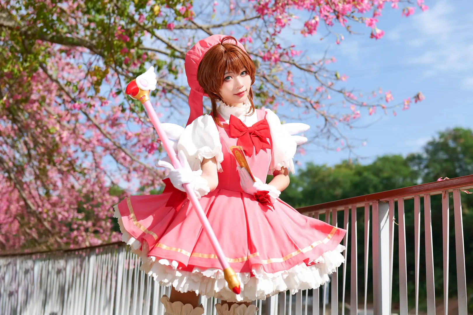 户外摄影, 木之本樱cos, 魔卡少女樱, 春日拍照, 东莞拍照 - 第9张
