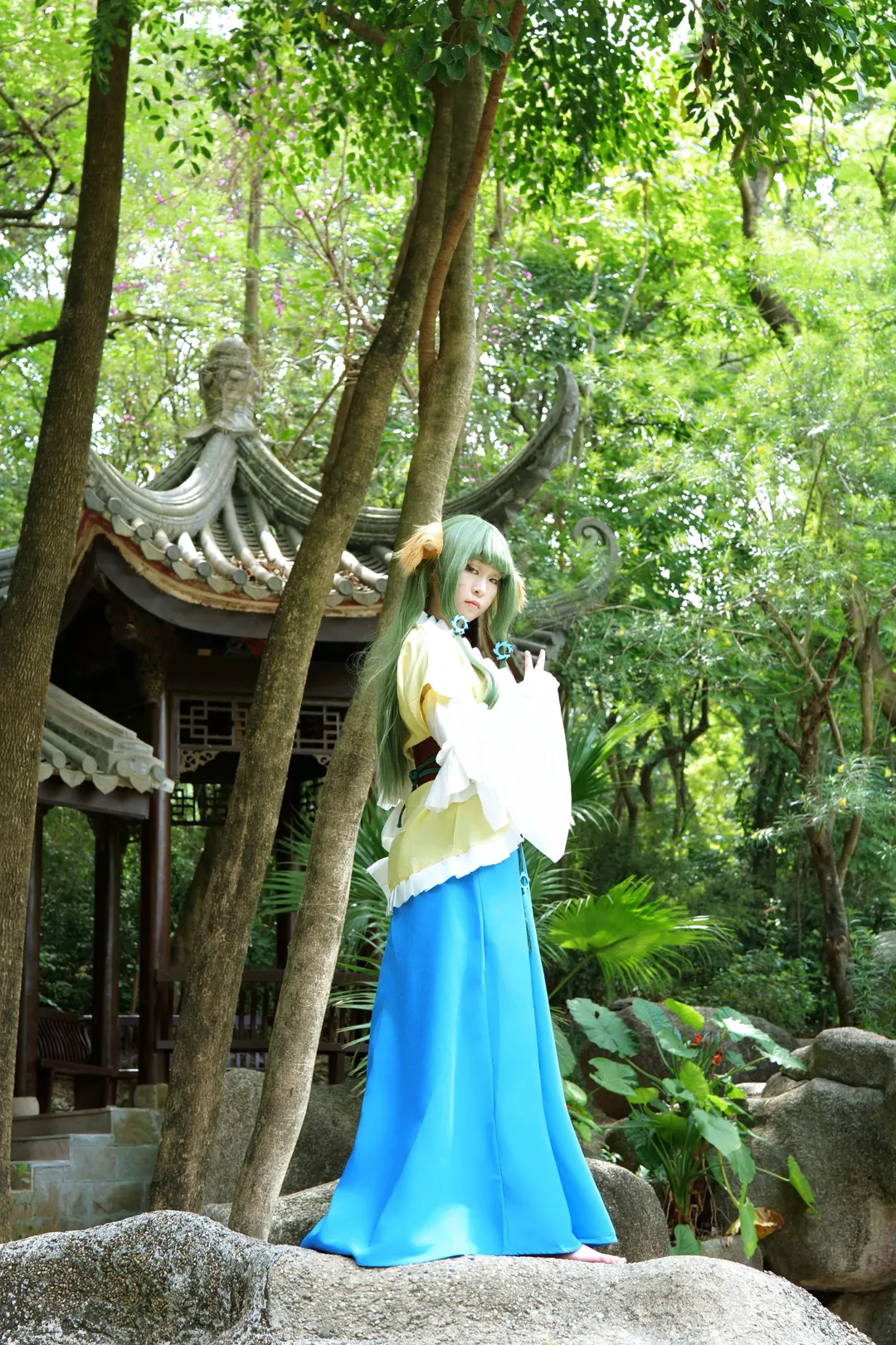 狐妖小红娘, cosplay摄影, 深圳约拍, 古风外景, 涂山容容cos - 第3张