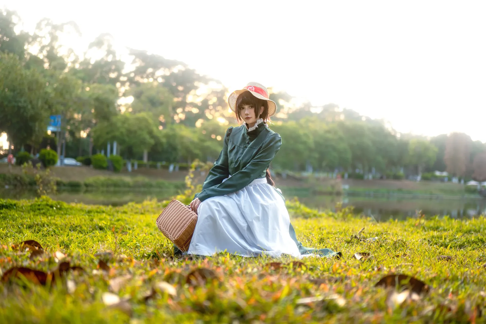 コスプレロケ, 宮崎駿アニメ, ソフィー コスプレ, ハウルの動く城, 田園風撮影 - 3枚目