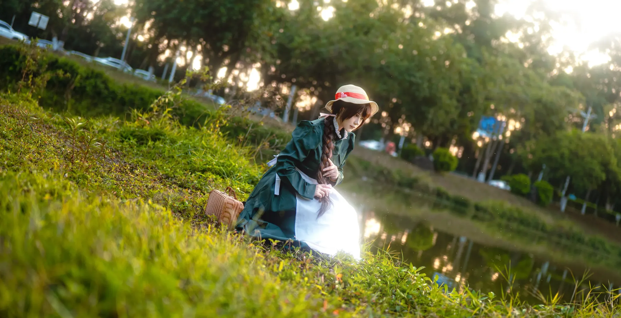 コスプレロケ, 宮崎駿アニメ, ソフィー コスプレ, ハウルの動く城, 田園風撮影 - 5枚目