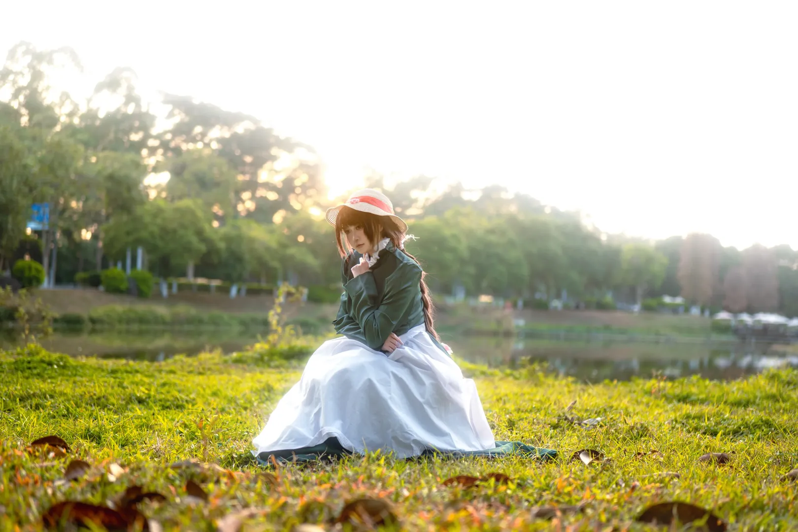 cosplay外景, 宫崎骏动画, 苏菲cos, 哈尔的移动城堡, 田园风摄影