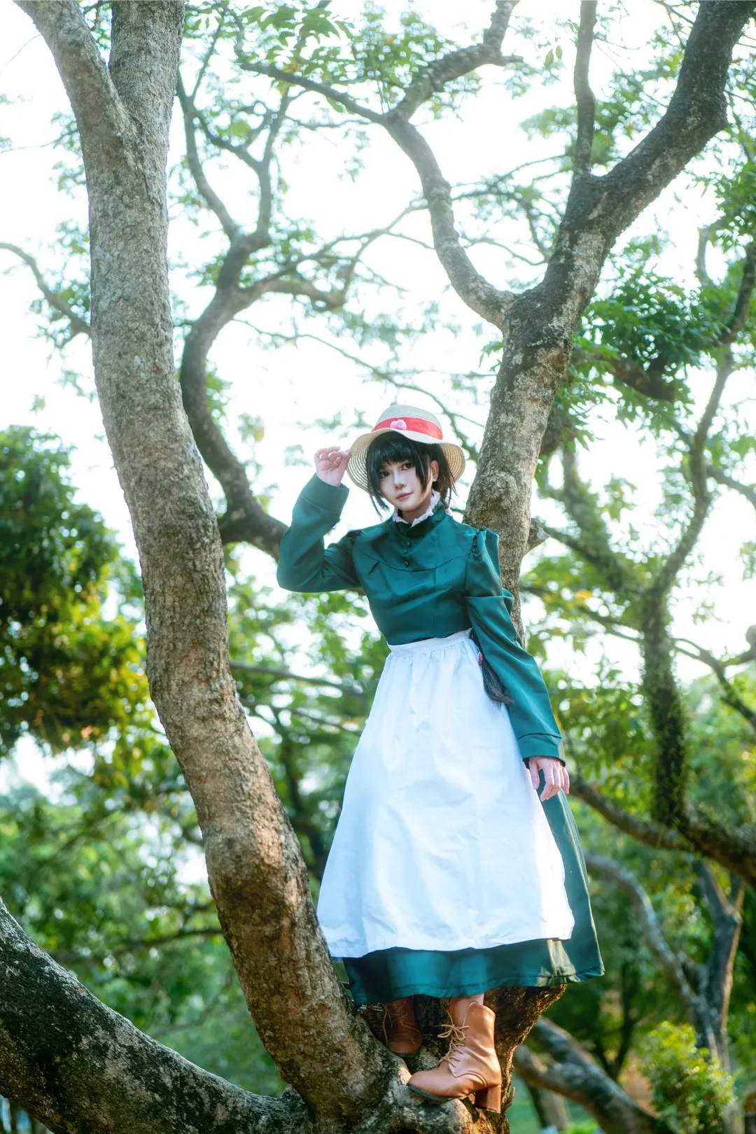 コスプレロケ, 宮崎駿アニメ, ソフィー コスプレ, ハウルの動く城, 田園風撮影 - 7枚目