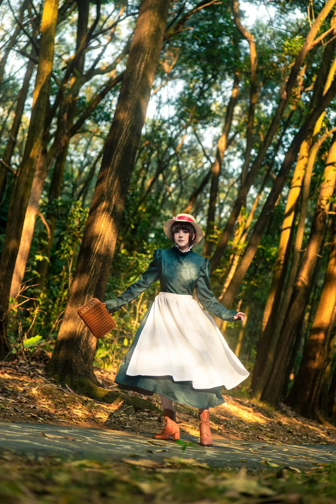 コスプレロケ, 宮崎駿アニメ, ソフィー コスプレ, ハウルの動く城, 田園風撮影 - 9枚目