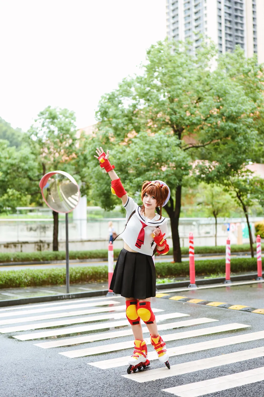 二次元摄影, 城市街拍, 木之本樱cos, 魔卡少女樱, cosplay正片 - 第2张
