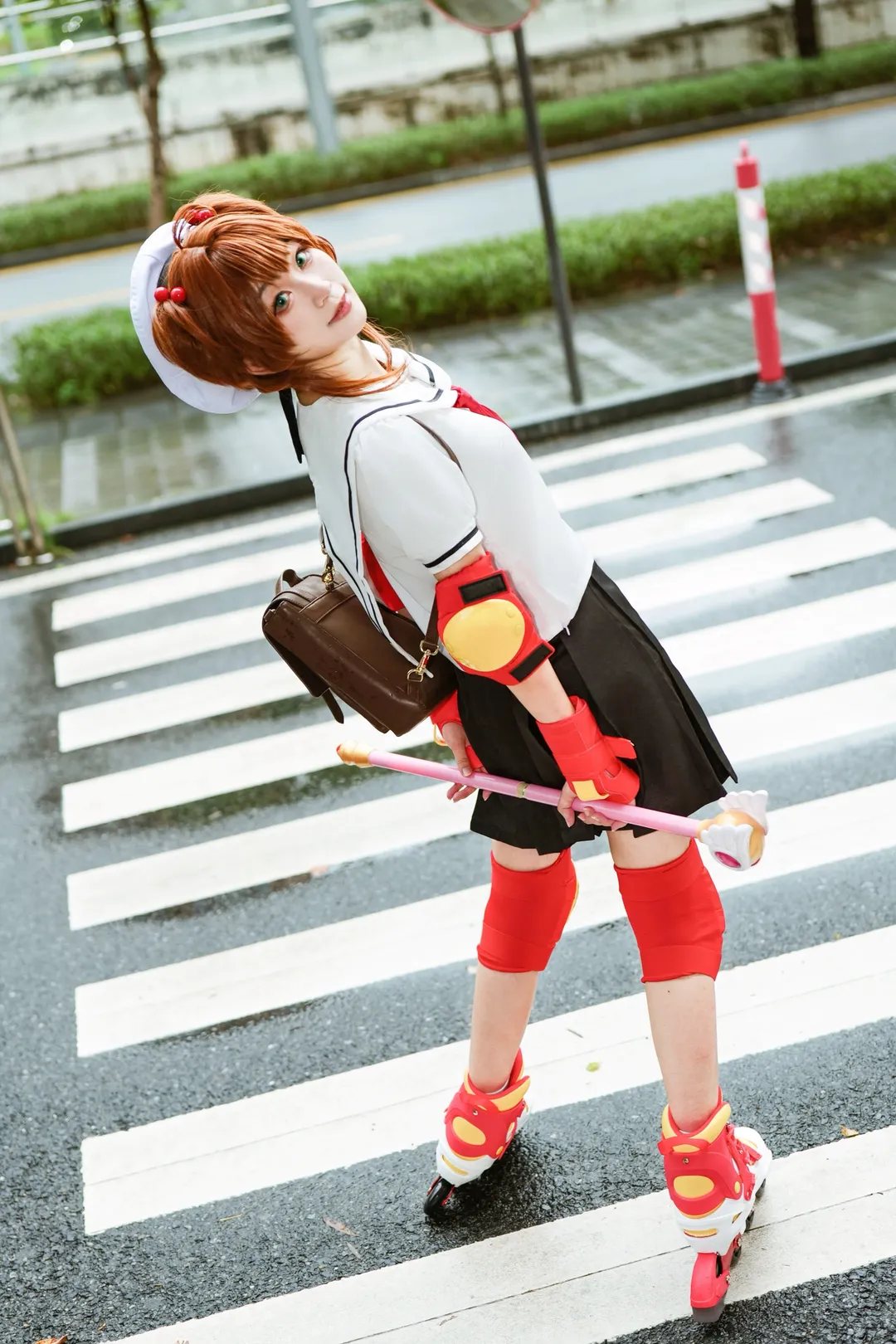 二次元摄影, 城市街拍, 木之本樱cos, 魔卡少女樱, cosplay正片 - 第3张