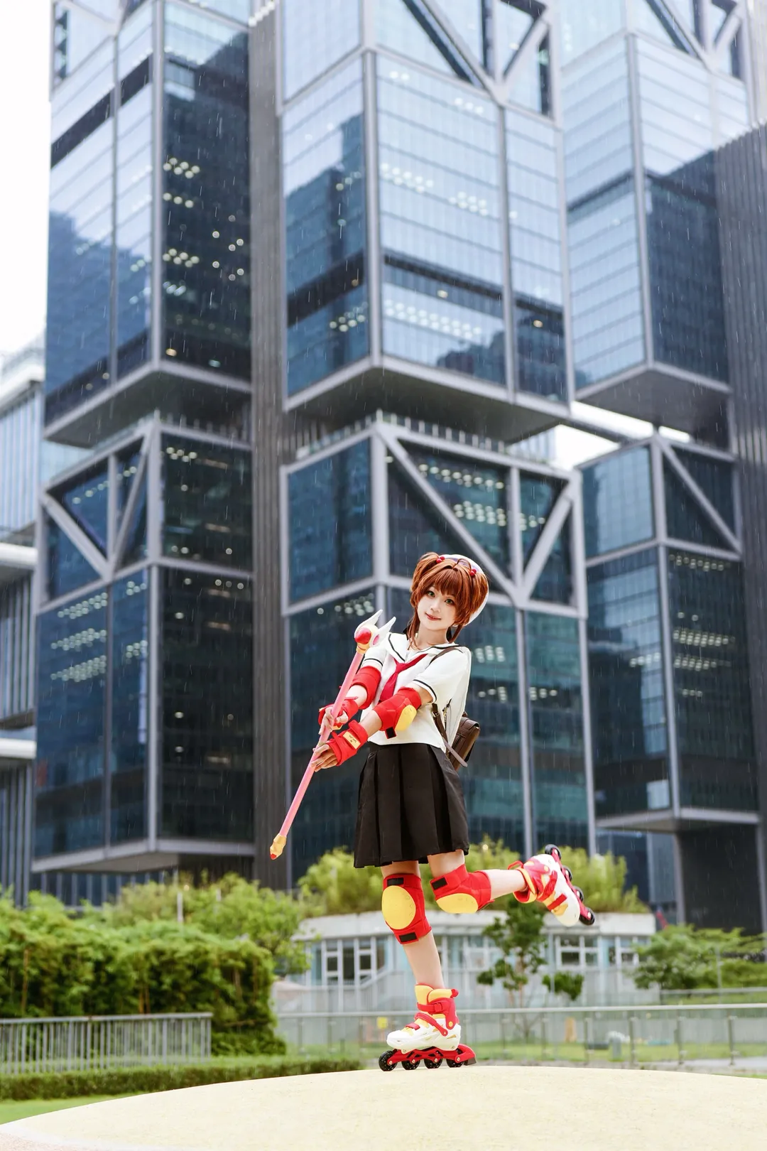 二次元摄影, 城市街拍, 木之本樱cos, 魔卡少女樱, cosplay正片 - 第4张
