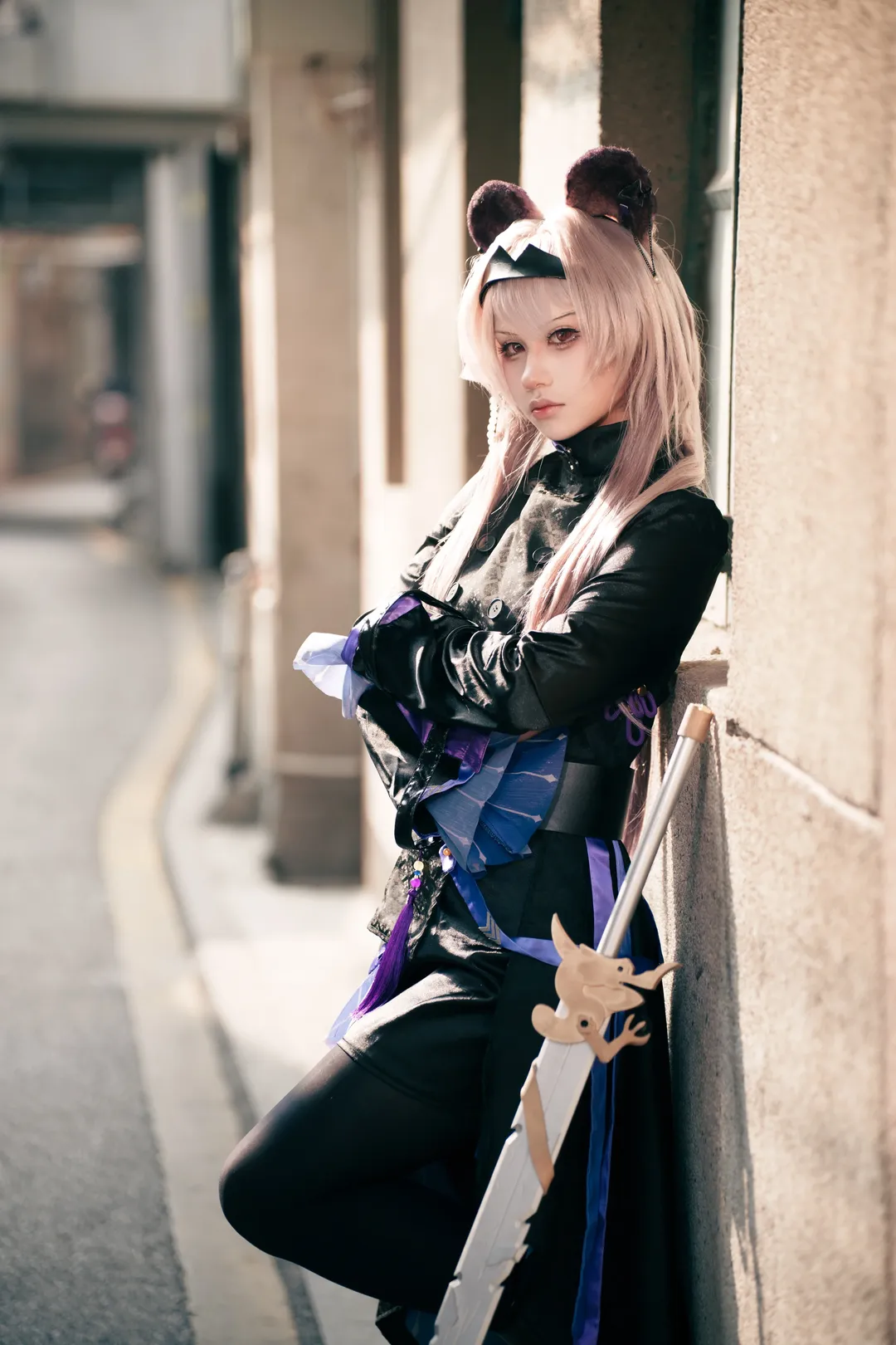 ロールプレイ, 二次元撮影, コスプレ写真, アークナイツ, 林雨霞コスプレ