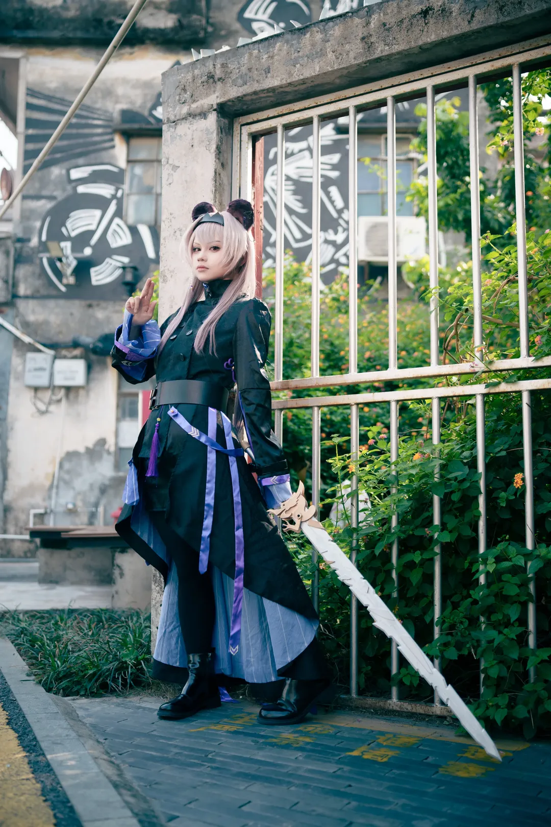 Roleplay, Anime-style photography, Cosplay photoshoot, Arknights, Lin Yuxia cosplay - Image 3