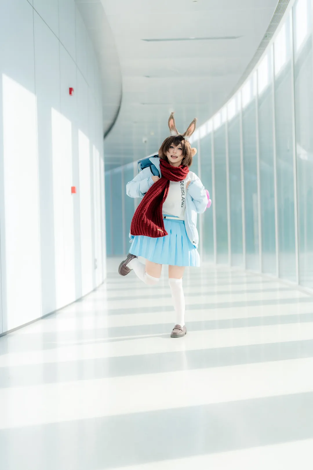 アークナイツ, アーミヤ コスプレ, 冬のコーディネート, コスプレ撮影, バニーガール - 3枚目