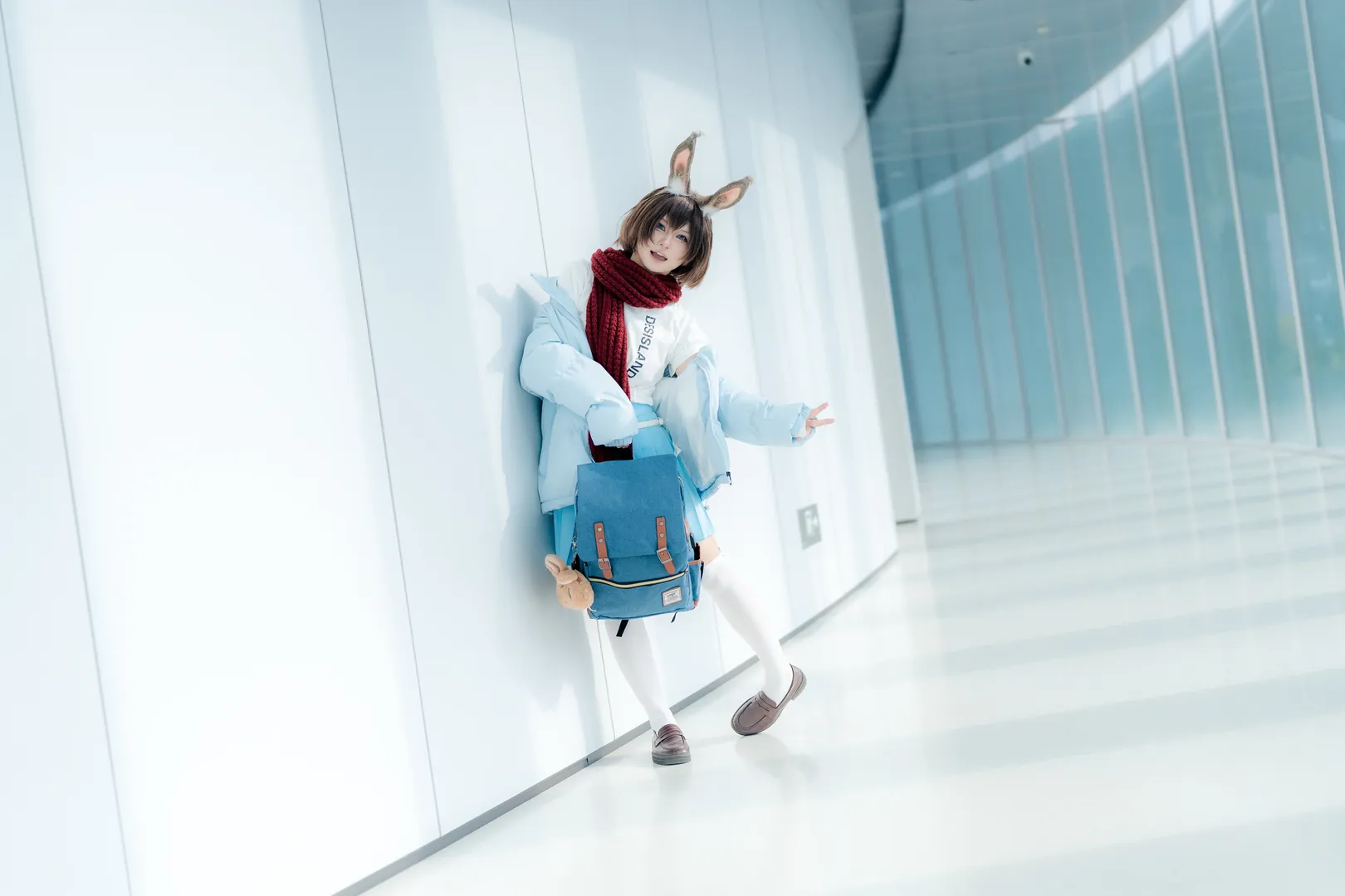 アークナイツ, アーミヤ コスプレ, 冬のコーディネート, コスプレ撮影, バニーガール - 6枚目