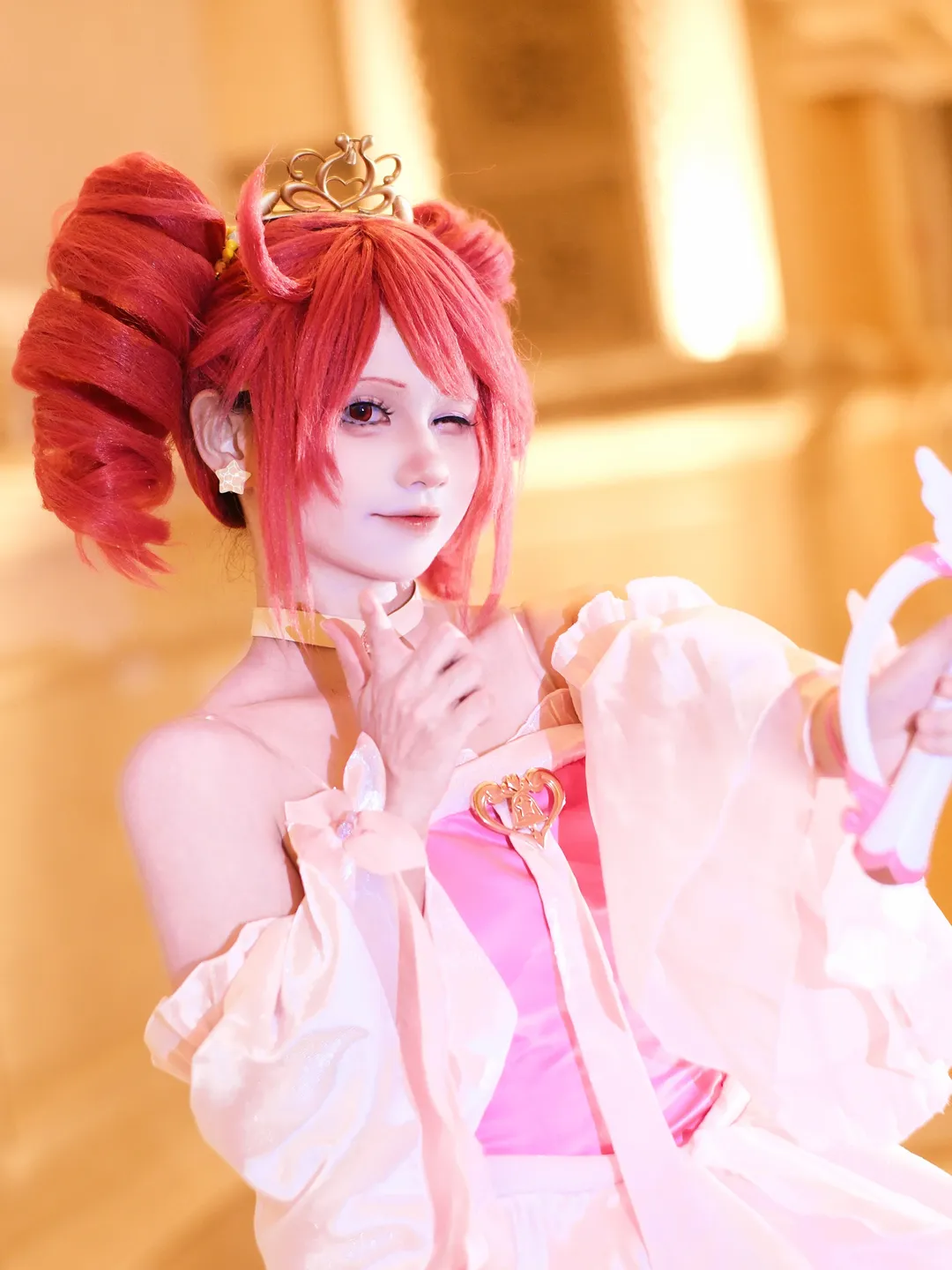 cosplay, 魔法少女, 二次元写真, 双子星公主法音cos, 双子星公主