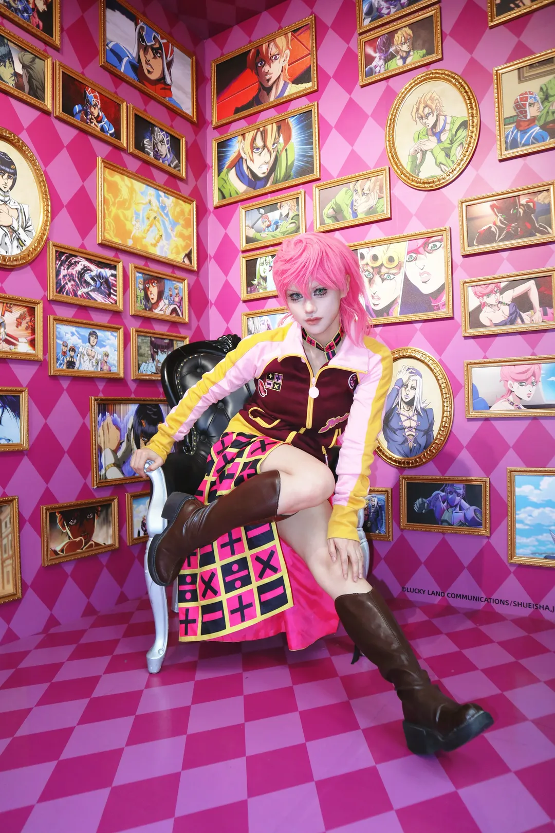 角色扮演, cosplay, jojo的奇妙冒险, 特里休cos, 广州jojo快闪