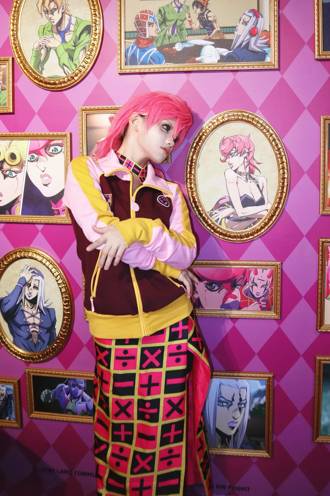 Roleplay, cosplay, JoJo's Bizarre Adventure, Trish Una cosplay, Guangzhou JoJo pop-up store - Image 2