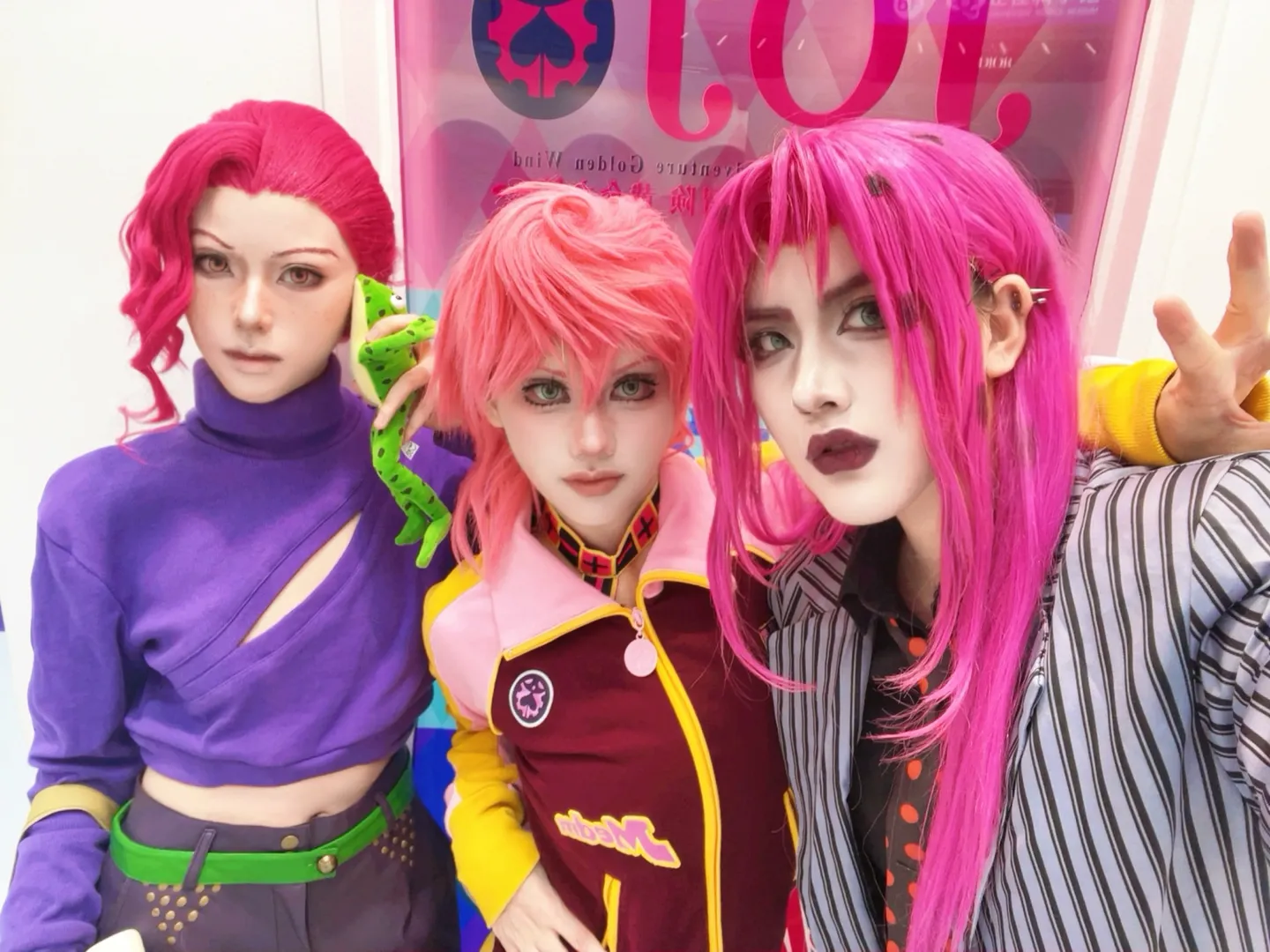 Roleplay, cosplay, JoJo's Bizarre Adventure, Trish Una cosplay, Guangzhou JoJo pop-up store - Image 6