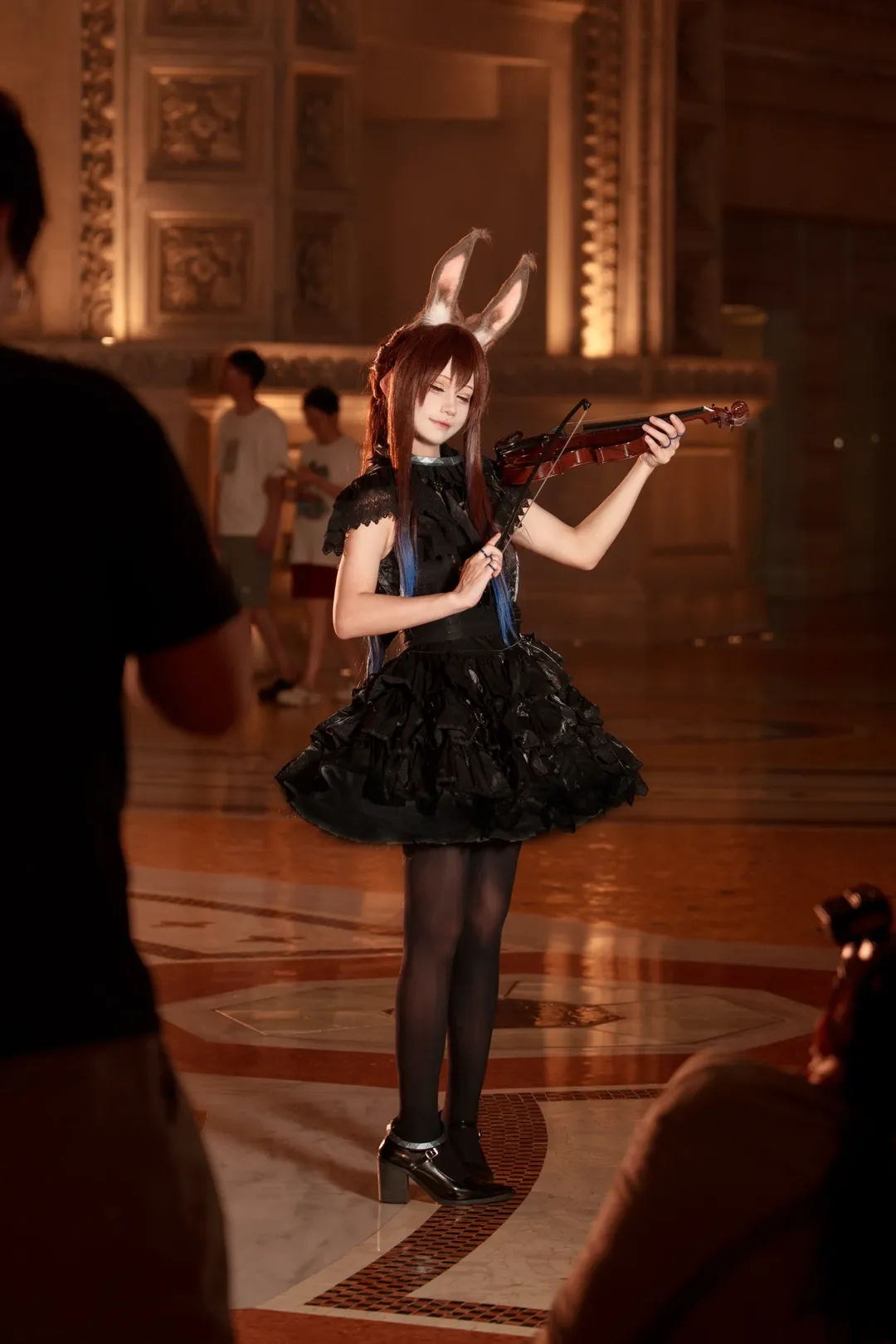 Anime-style photography, Convention photos, Arknights, Amiya cosplay, Qian Hang Yuan Ge VER.