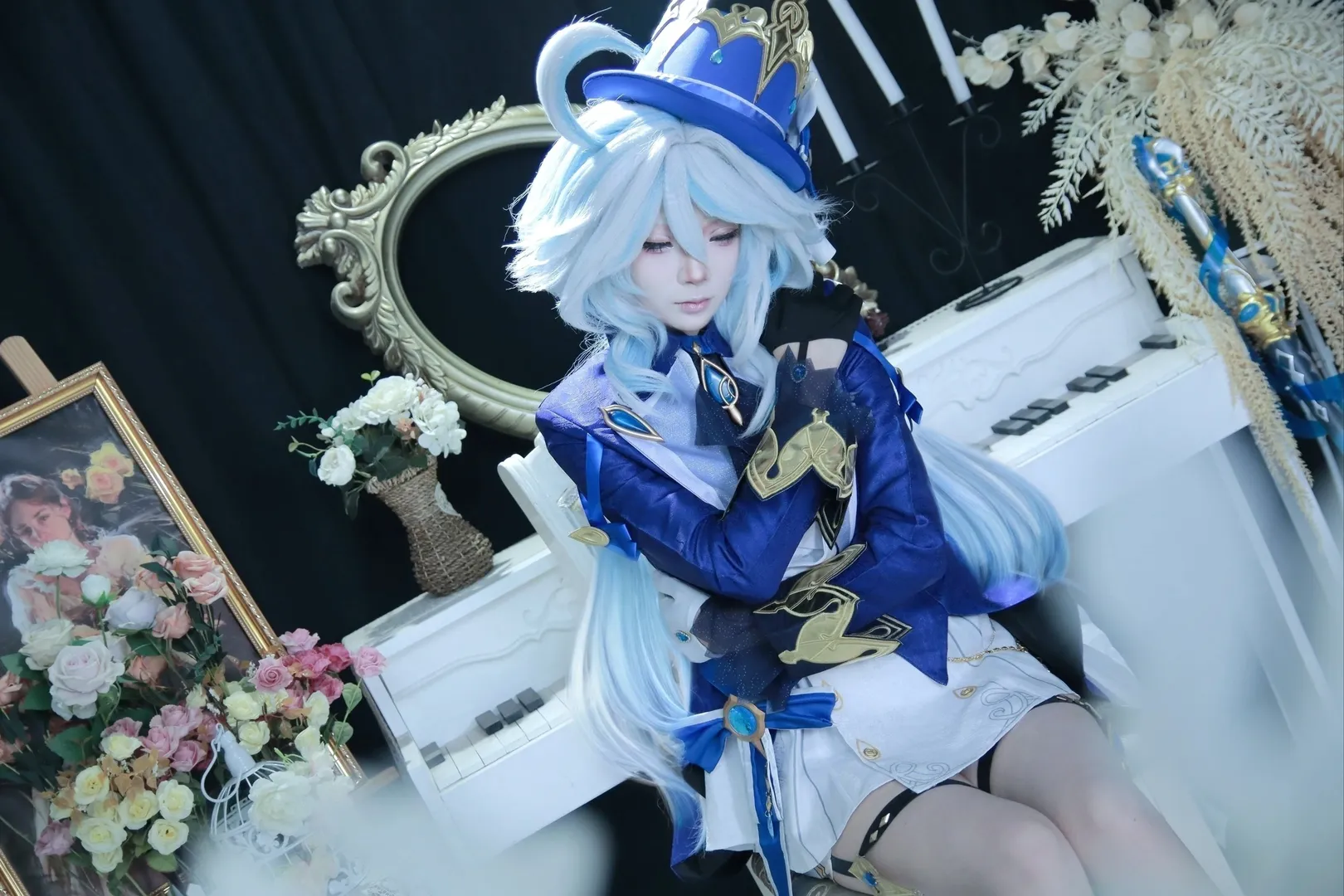 原神, コスプレ写真, フリーナ コスプレ, 水の女神, フォカロルス - 11枚目