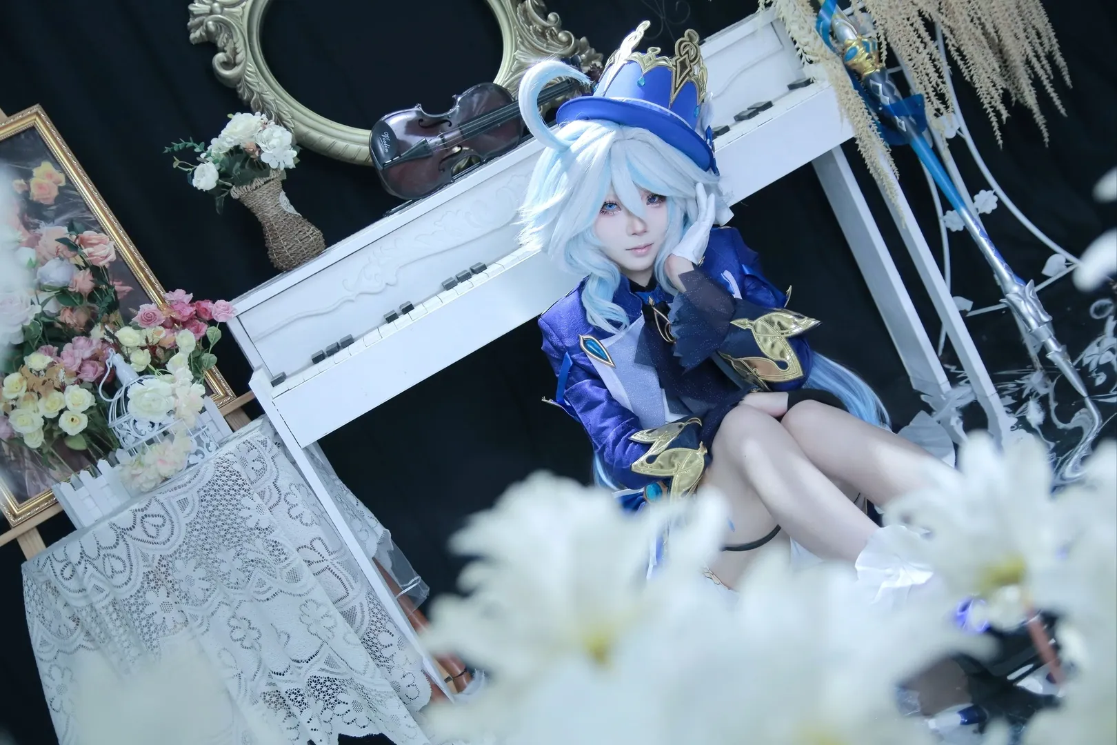原神, コスプレ写真, フリーナ コスプレ, 水の女神, フォカロルス - 4枚目