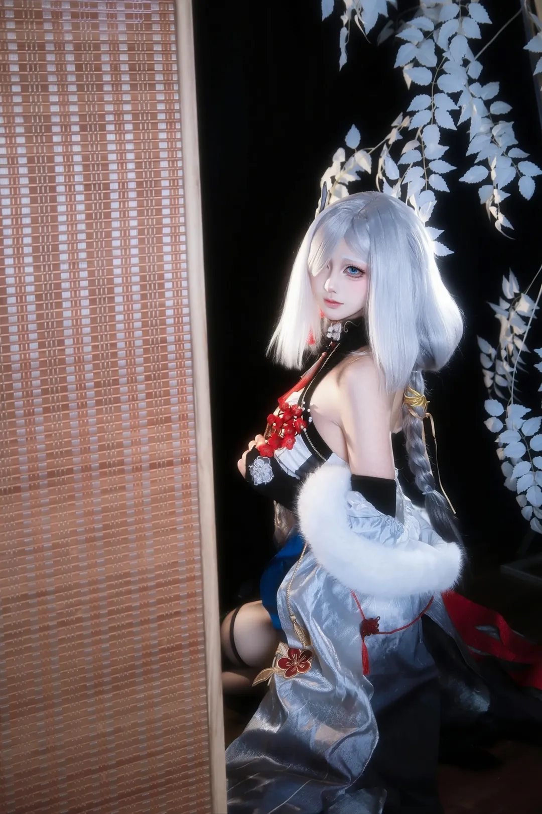 原神, コスプレ写真, 申鶴 コスプレ, 雪中の紅梅, 申鶴同人 - 1枚目