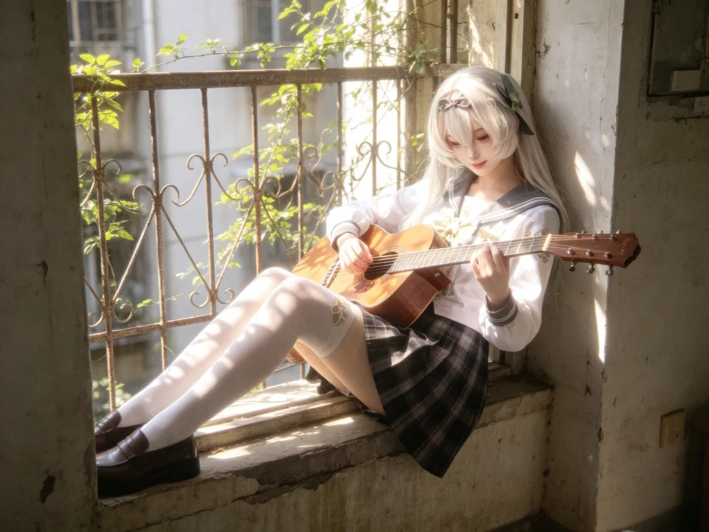 崩壞星穹鐵道, 流螢cos, JK制服, 春日手信, cosplay攝影