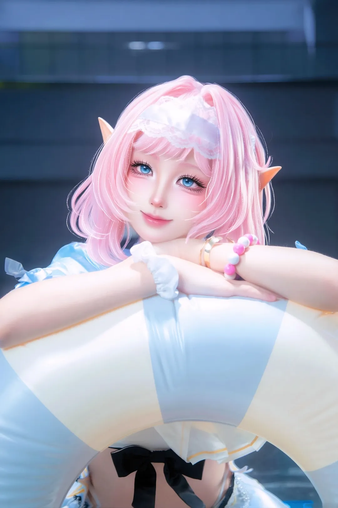 エリシア コスプレ, 二次元撮影, 崩壊3rd, エルフ コスプレ, 水着のイベント写真 - 4枚目