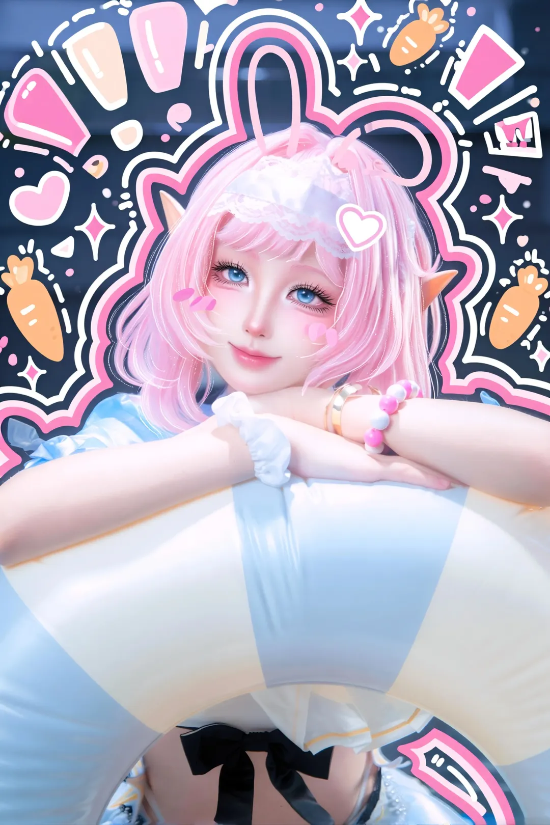 エリシア コスプレ, 二次元撮影, 崩壊3rd, エルフ コスプレ, 水着のイベント写真 - 5枚目