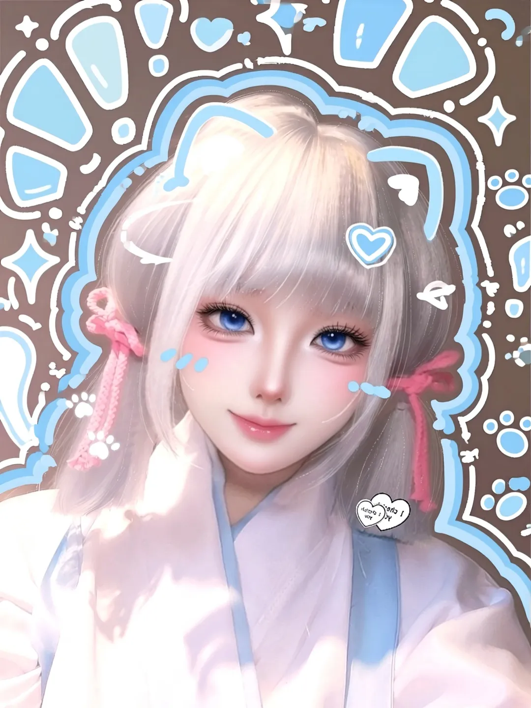 Genshin Impact, Kamisato Ayaka cosplay, Anime cosplay, Kendo uniform cosplay, Silver hair and blue eyes - Image 2
