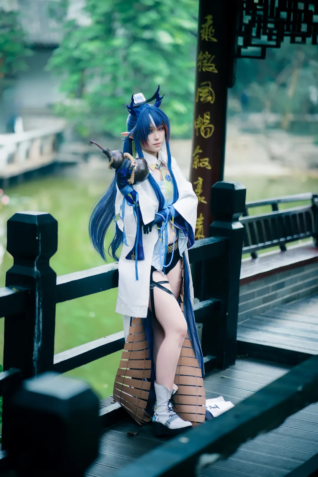 明日方舟, 园林摄影, 国风cosplay, 二次元角色扮演, 令cos