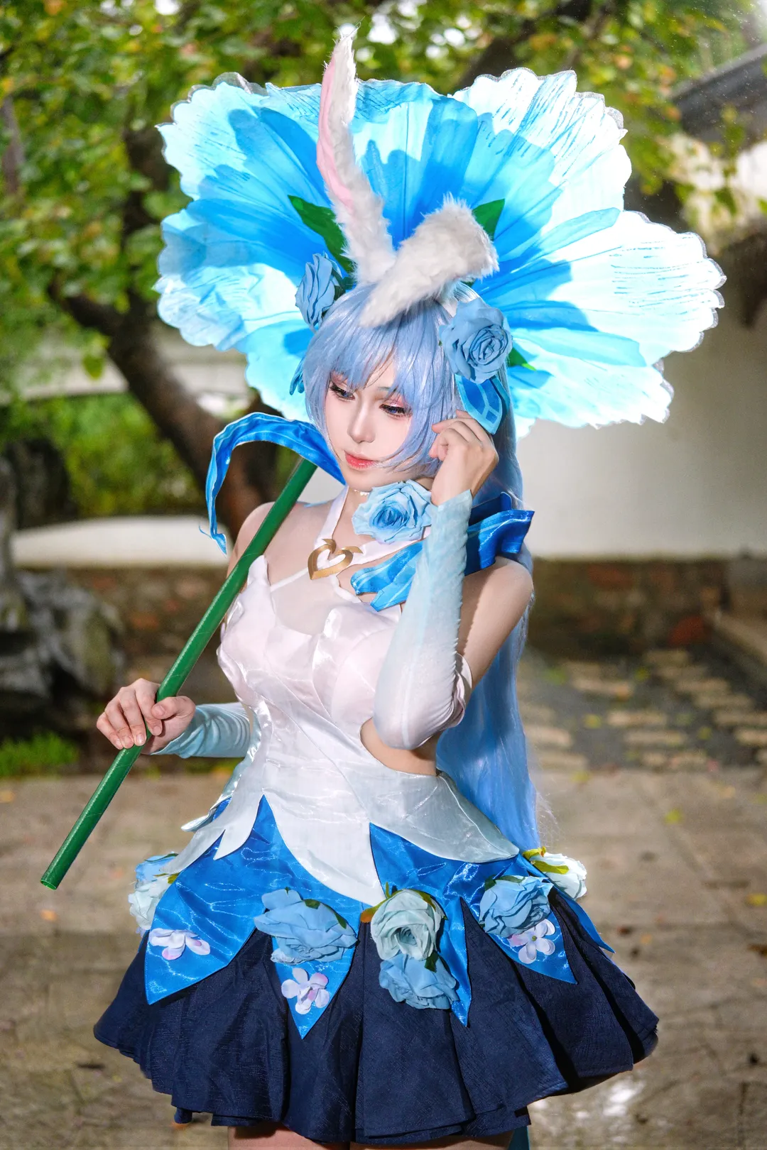 cosplay, 王者荣耀, 公孙离cos, 花间舞, 庭院摄影 - 第2张