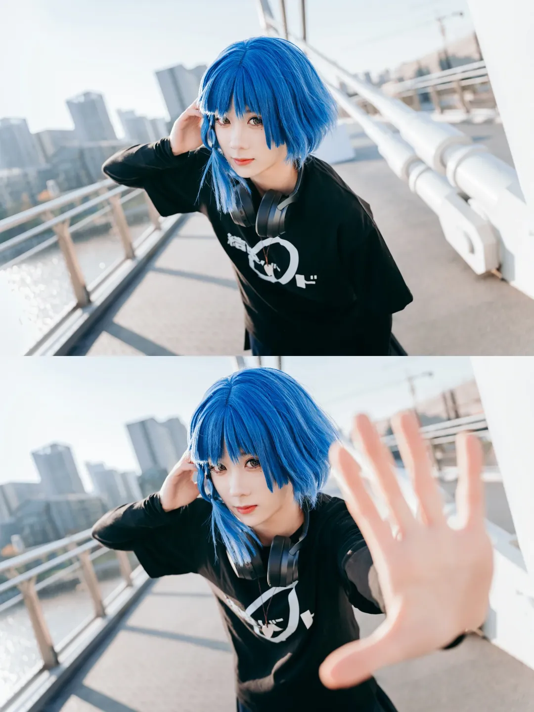 コスプレ撮影, ベーシスト, ぼっち・ざ・ろっく！, 山田リョウ コスプレ, 大運河公園 - 8枚目