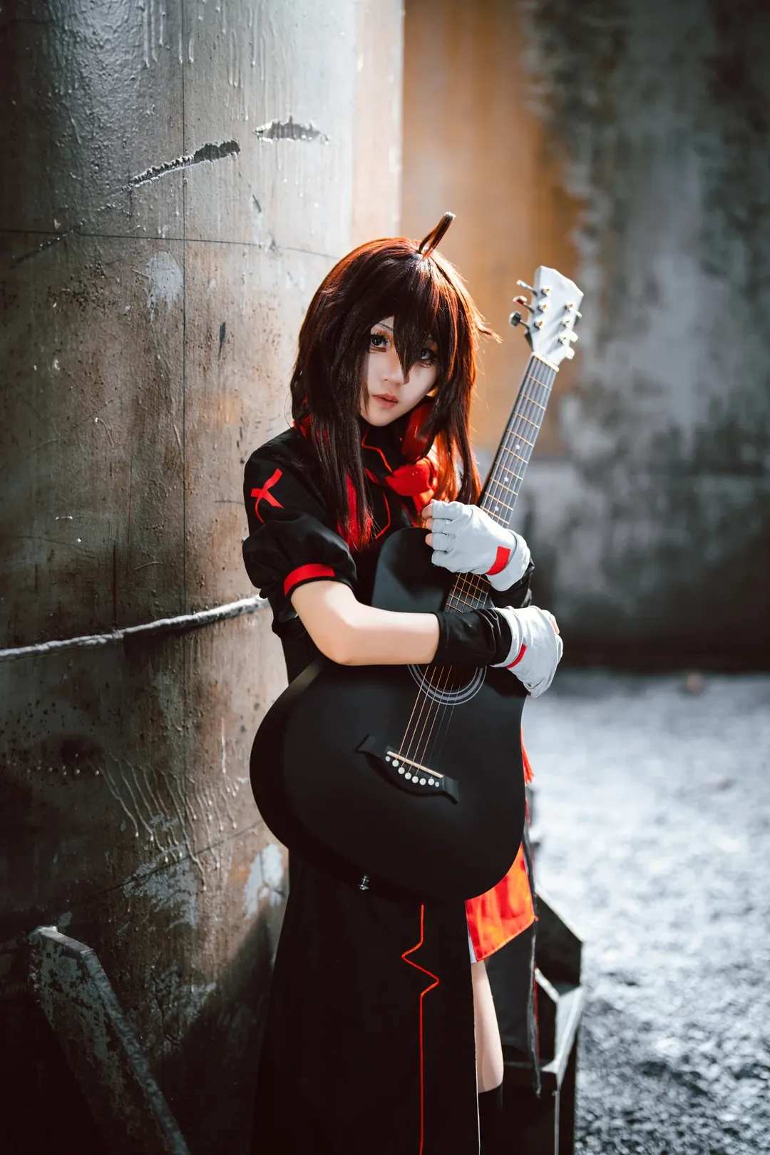 工业风摄影, cosplay正片, 乐正绫cos, 末世歌者, 杭钢废墟 - 第7张