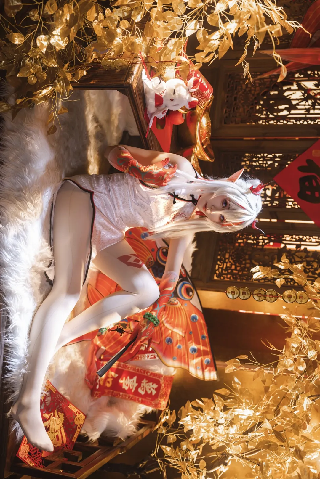 明日方舟, 国风摄影, 二次元写真, 新春cosplay, 年cos - 第3张