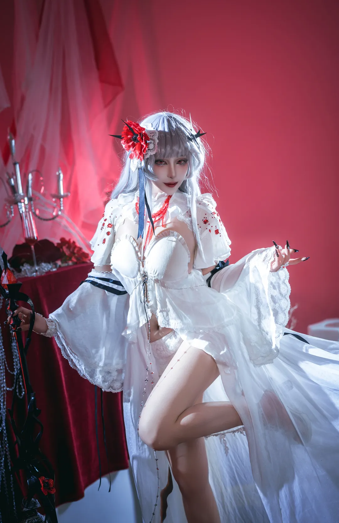cosplay正片, 无期迷途, 可可莉克cos, 哥特风摄影, 暗黑系列 - 第4张